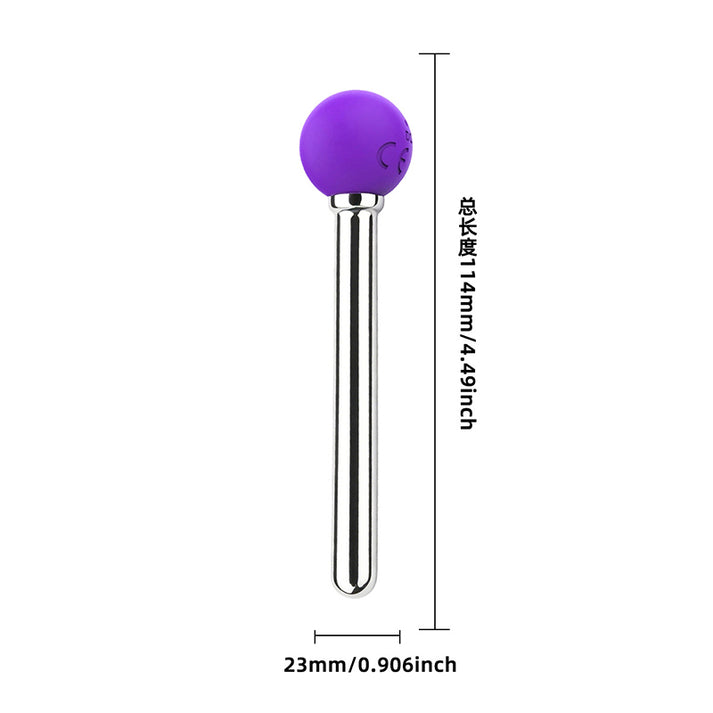 Silent Anal Vibrator with Pull Beads, Multi-Speed Powerful Vibration for Women — view 3
