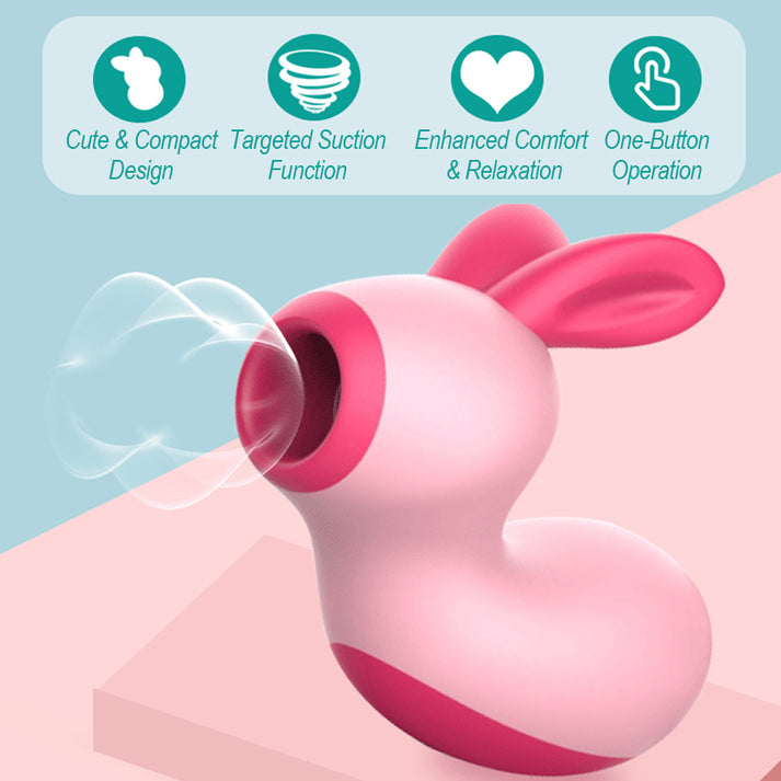 Cute Portable Suction Vibrator, 5 Suction Modes — view 5
