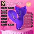 Love heart panty wearable toy with dual vibration for clitoral stimulation — view 5