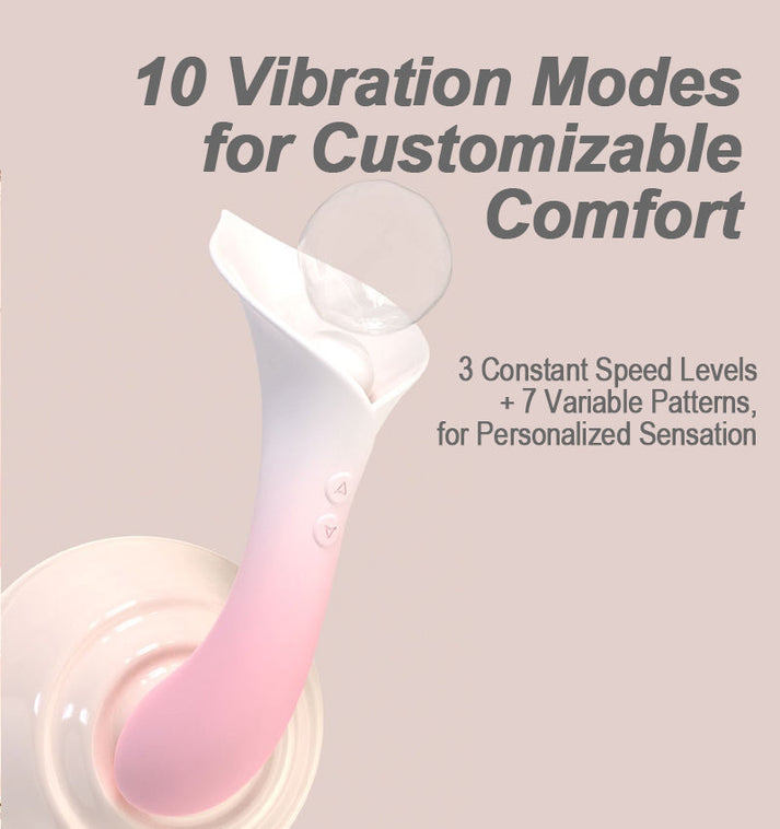Dual-Action Silicone Intimate Vibrator for Women — view 5