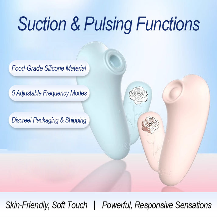 Multi-Function Rechargeable Suction & Vibration Vibrator-Adult Novelty Toy — view 3