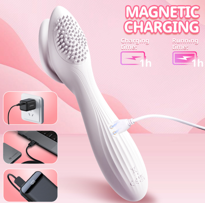 Vacuum sucking vibrator — view 5