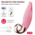 Handheld Multi - Frequency Compact Clitoral Vibrators - extra detail view