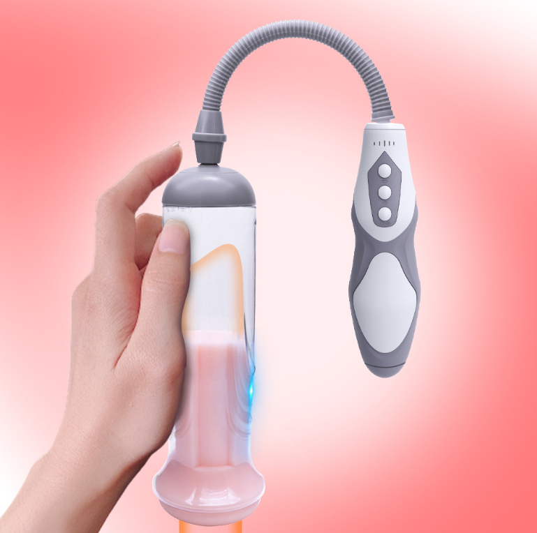 Sucking vacuum masturbator penis trainer