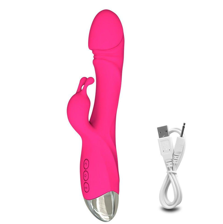 Nipple Massage Dildo Rabbit Vibrator Adults Sex Toy