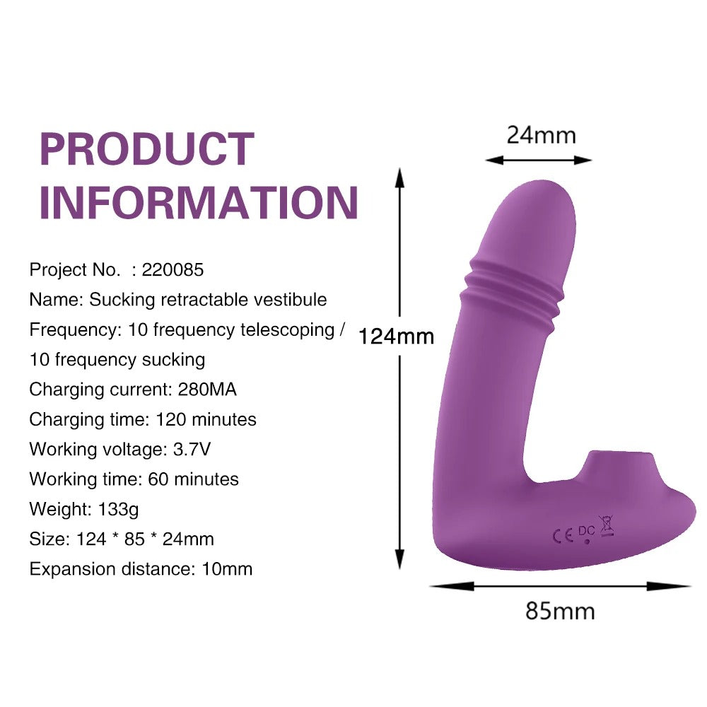 Wearable Sucking Vibrator - additional product image