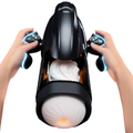 Automatic Telescopic Sucking Heating Thrusting Male Masturbator Men Masturbation Cup Sex Toys for Man — view 2