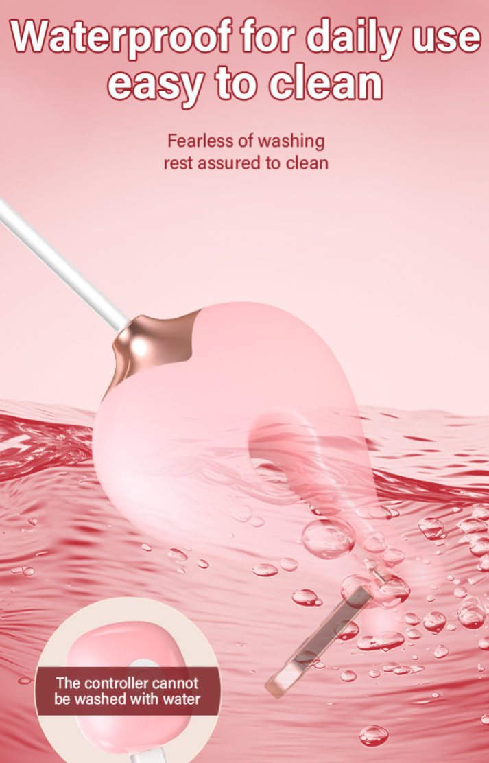 New Breast Massage Female Charging Vibrating Nipple Clip Masturbator Going Out Vibrating Egg Sex Toys — view 6