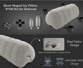 Heart Shaped Inflatable Bedroom Dildo ，upsize Pillow with - gallery image