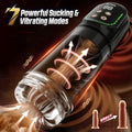 5 - in - 1 Automatic Thrusting & Sucking Male Masturbator - extra detail view