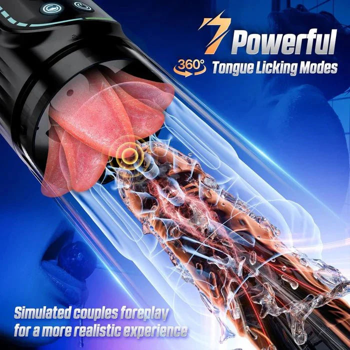 5-in-1 Automatic Thrusting & Sucking Male Masturbator — view 10