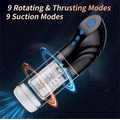3 in 1 Automatic Men Masturbator with LCD Display Male - gallery image