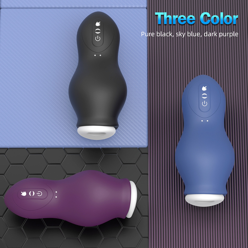 Fully Automatic Dragon Suction Airplane Cup Glans Vibration Massager Adult Sex Toy for Male Masturbation Exercise — view 9