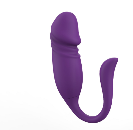 App-Controlled Thrusting Wearable Vibrator — Realistic Tip, Remote Egg — view 2