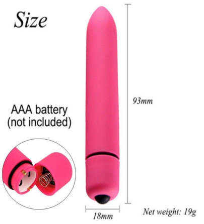 Mini Bullet Vibrator - alternate image