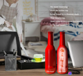 beer bottle-shaped airplane cup masturbator — view 3