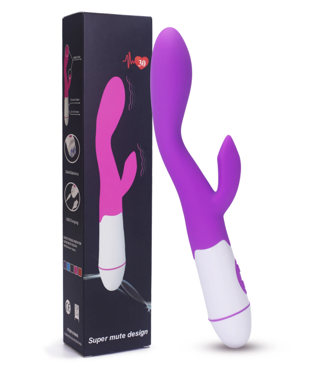 Rabbit Vibrator G Spot Dildo Vibrator - alternate view