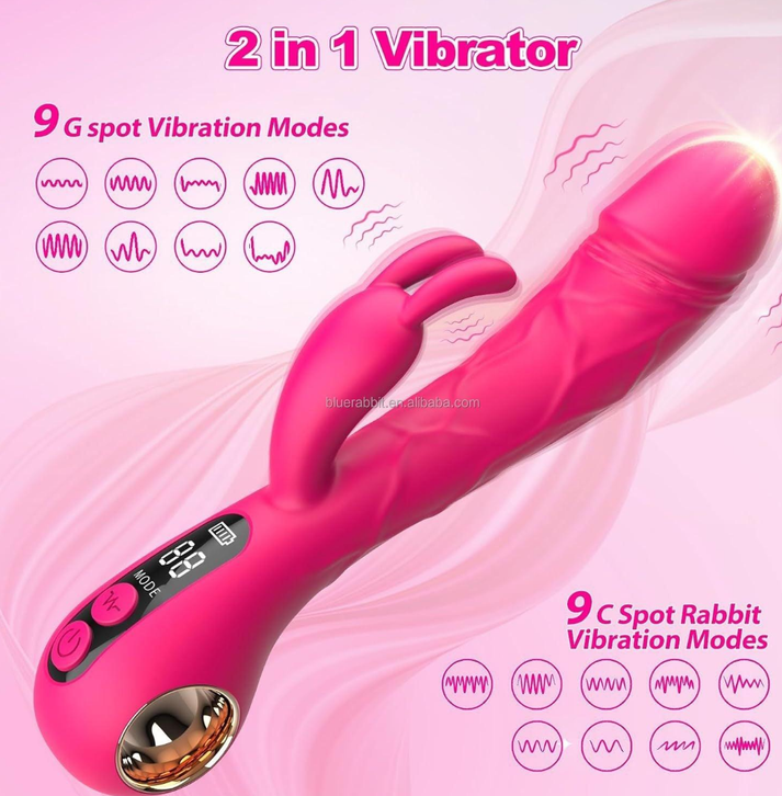 Clitoral Stimulator Realistic Dildo with LCD Display — view 2