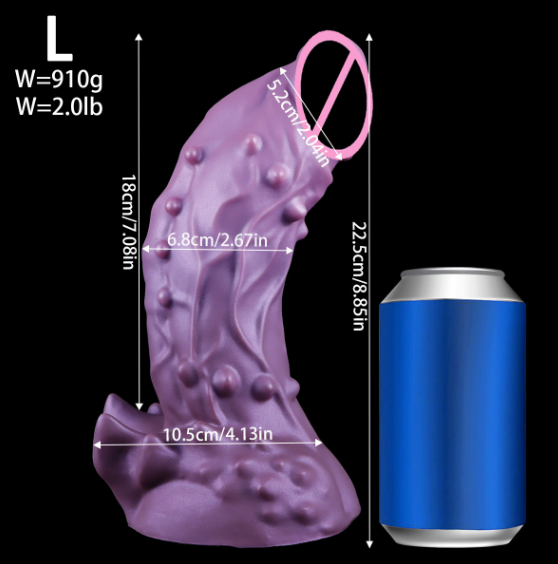 Thorn shaped kinky dildo — view 3