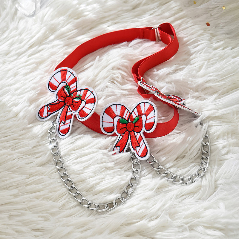 Festival Carnival Christmas Costume Accessories Women's Red Adjustable Thigh Ring