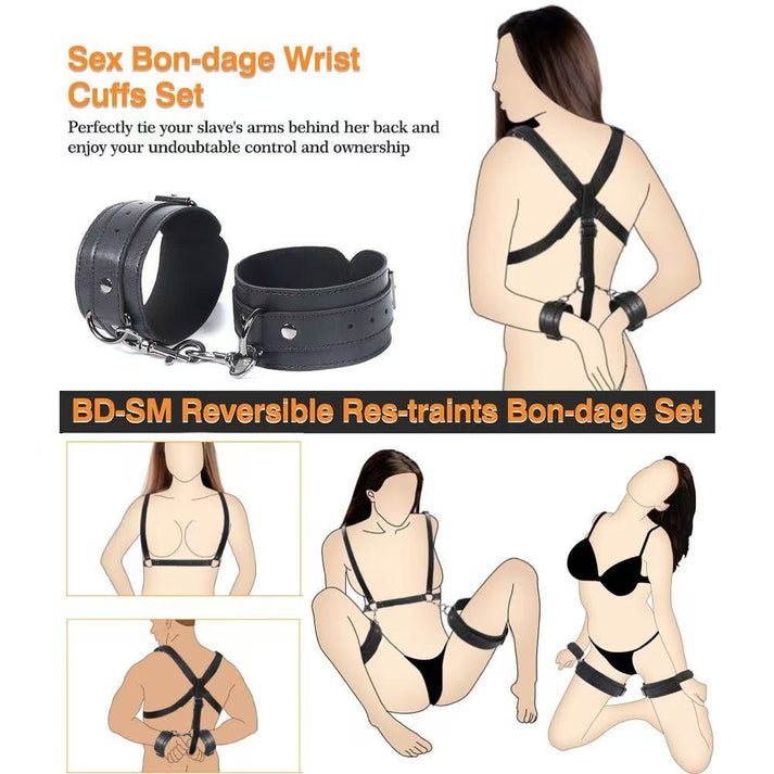 Vibrating Anal Hook BDSM Sex Bondage Adjustable Behind - extra detail view