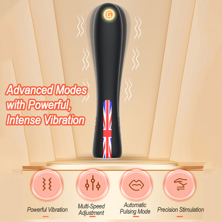 KISSEN Mini Silicone Vibrator with Stimulation Modes — view 7