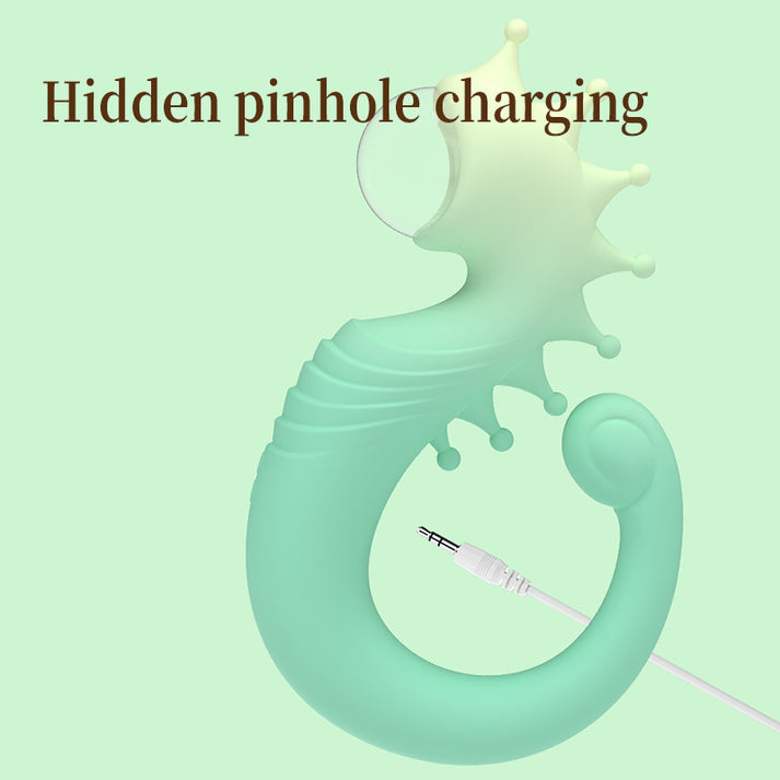 Arc Vibration Ball, Unique Seahorse-Shaped Design, Double-Headed Structure for Versatile Stimulation — view 2