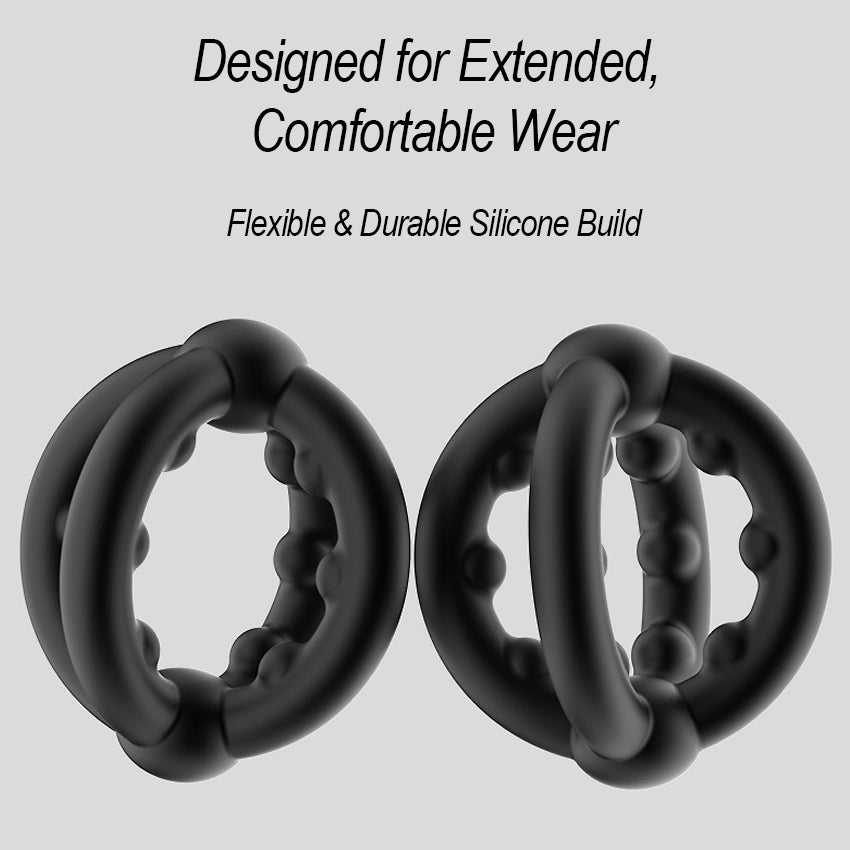 Non-Vibrating Soft Silicone Training Masturbator Ring