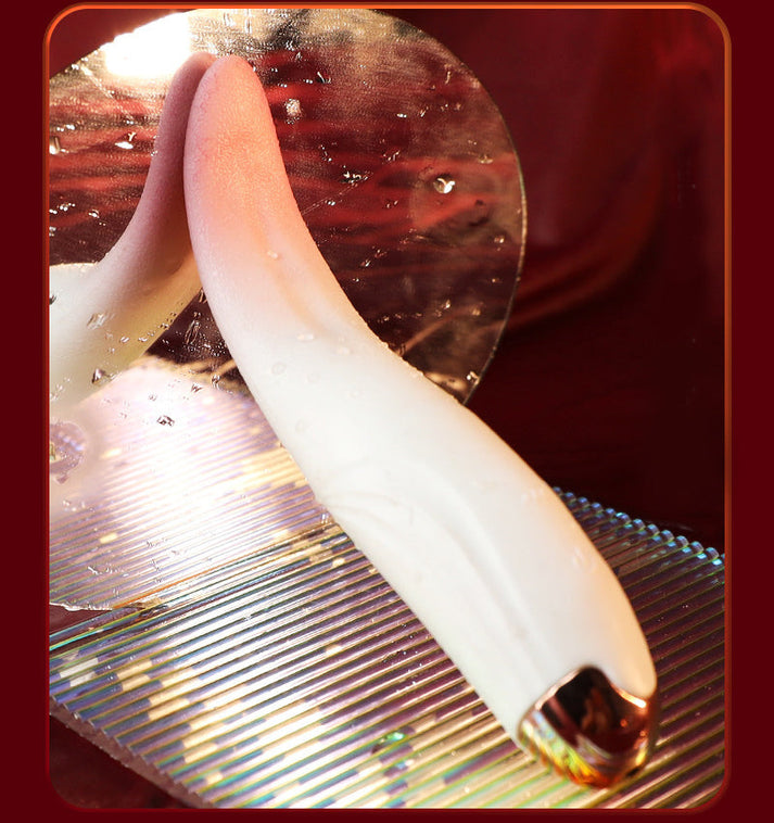 Licking Tongue Vibrator for Her – Dual-Action Tongue Lick & Vibration Pleasure Toy — view 5