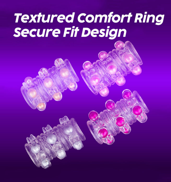 Beaded Textured Sleeve with Comfort Ring — view 5