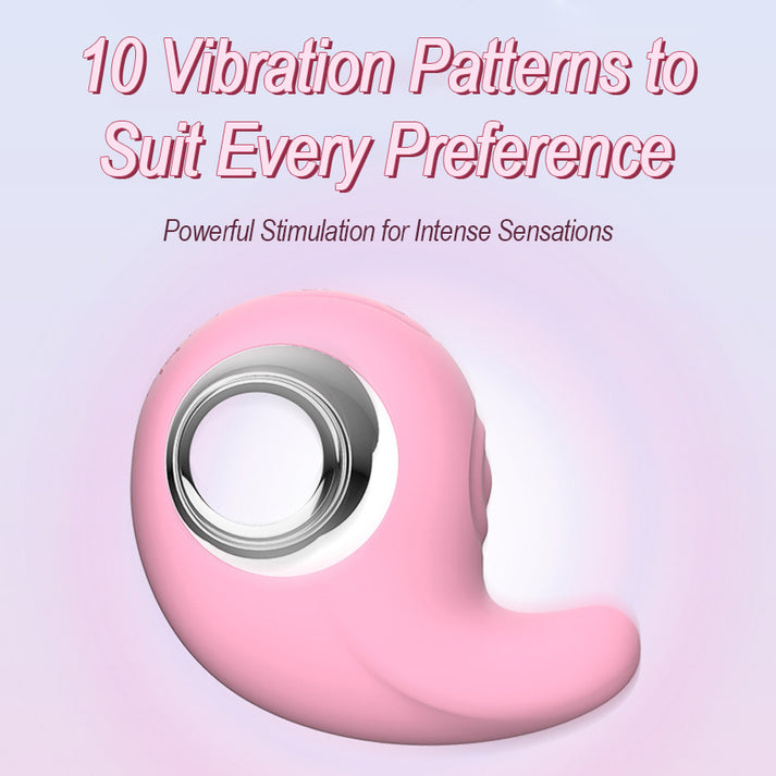 KIEESN Vibrator with Vibration & Tapping Functions, Compact & Portable Silicone Design — view 8