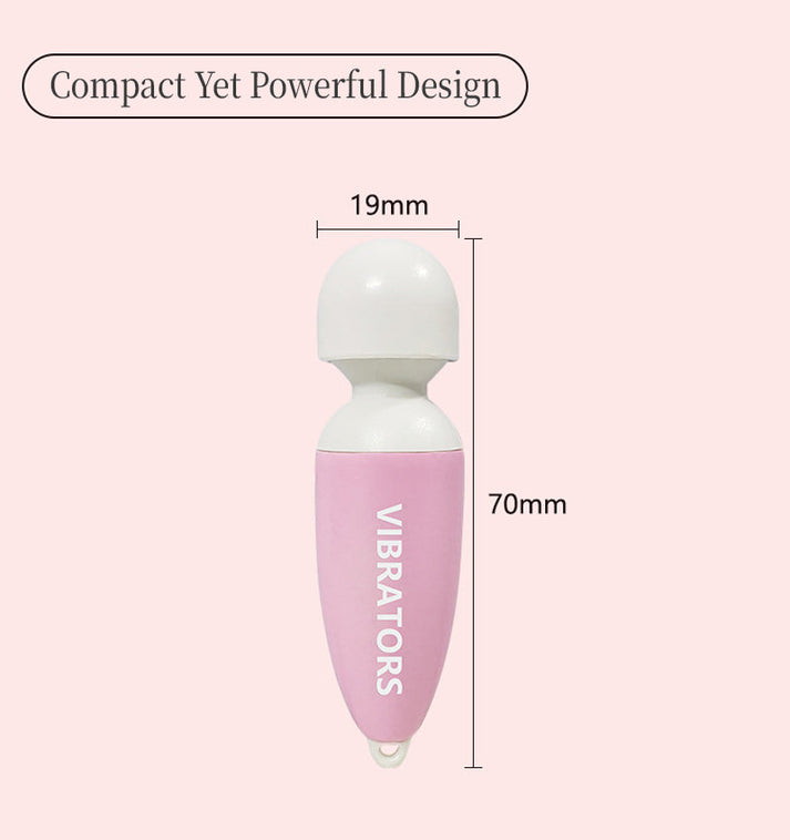 Mini AV Massage Vibrator-pink — view 2