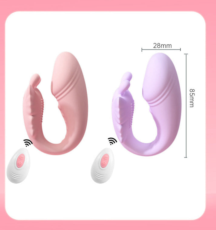 Remote Control Silent Waterproof Wearable Butterfly Vibrator, Female Clitoral Stimulator — view 7