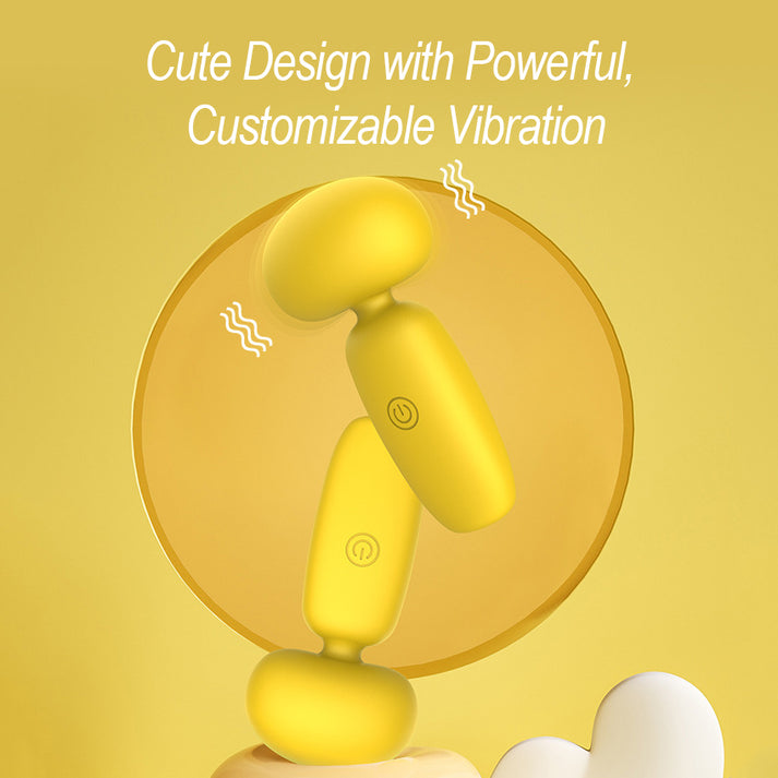 Cute Waterproof Silicone Vibrator-10 Vibration Modes, Quiet Operation — view 6
