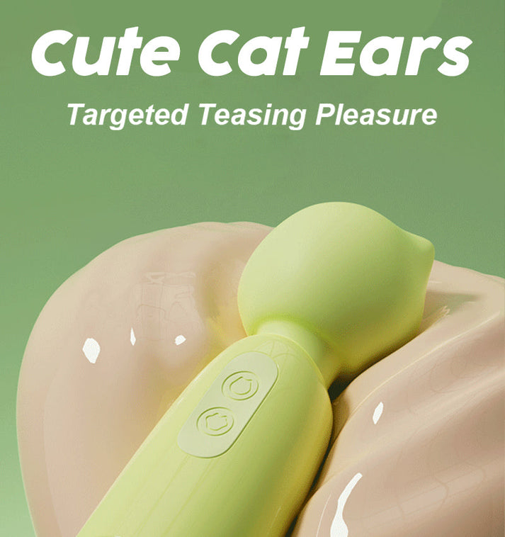 Cat-Design App-Controlled Rabbit Vibrator Quiet, Powerful Suck & Vibe — view 5