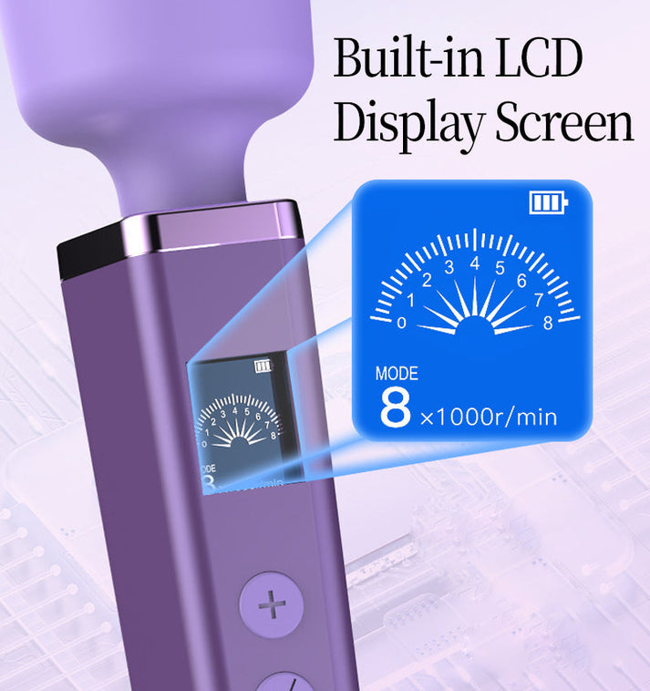 LCD Display AV Vibrator, Female Personal Massager — view 7