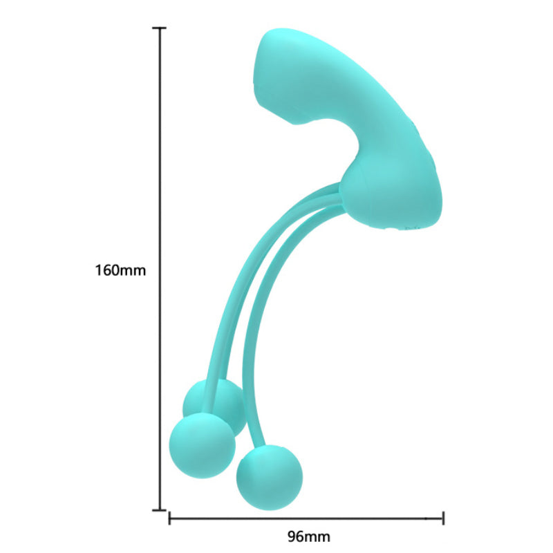 Three-bead Sucking Vibrating Jumping Egg Vibrator