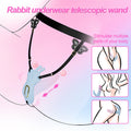 APP Dual Vibration Telescopic Rabbit Invisible Wearable Vibrator Egg Massage Vibrating Stick — view 8