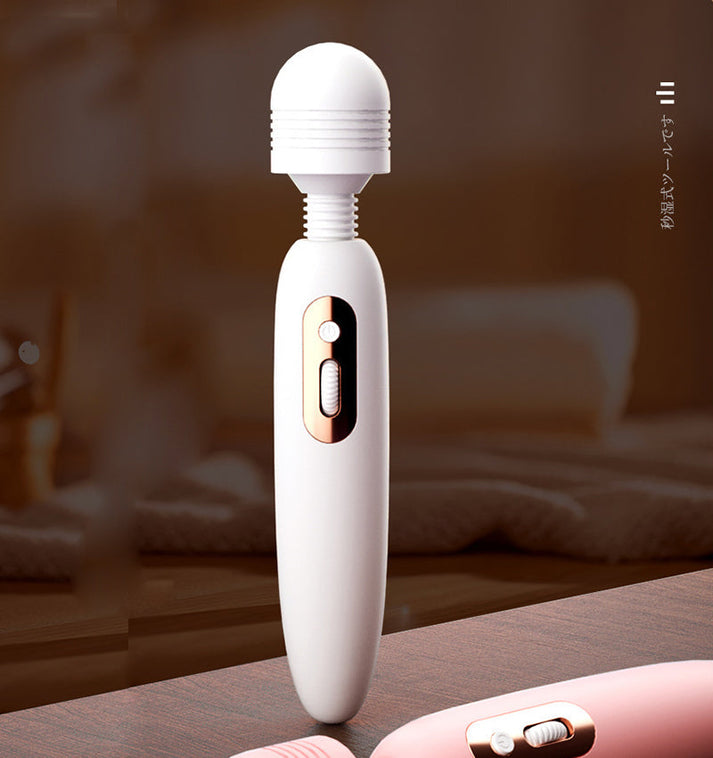 AV Vibrator for Women 10 Vibration Modes & Variable Speed USB Rechargeable Whisper Quiet (Under 50dB) Safe Silicone — view 2