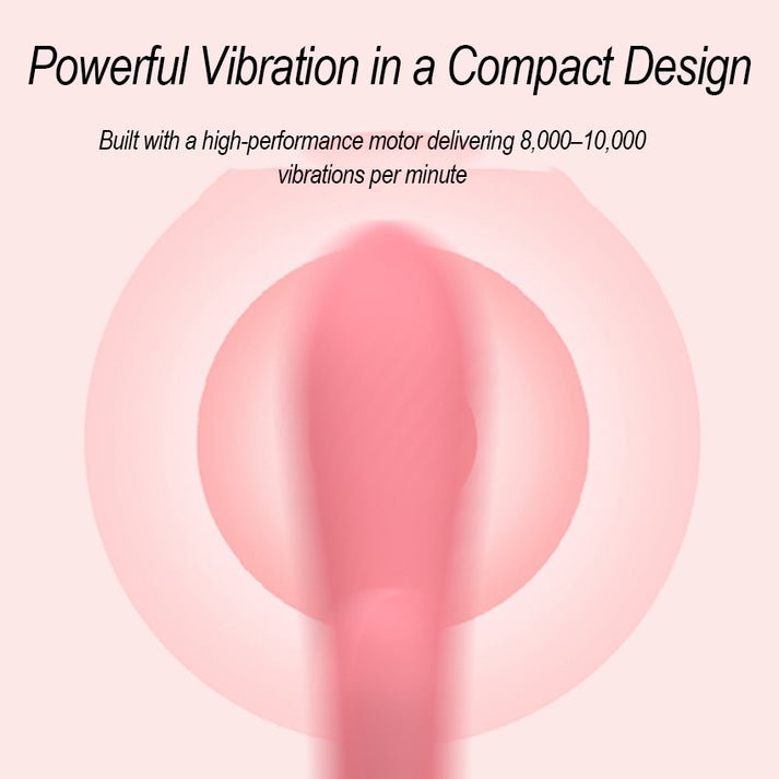 9-Speed Waterproof Silicone Vibrator for Personal Wellness — view 3