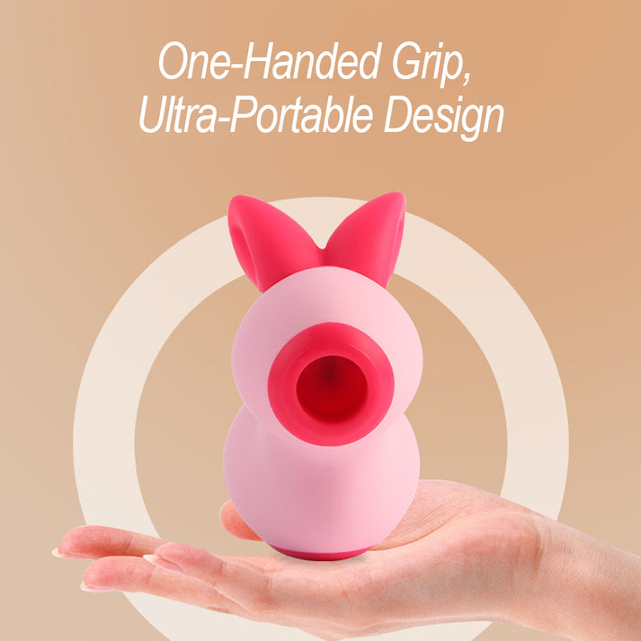 Cute Portable Suction Vibrator, 5 Suction Modes — view 4