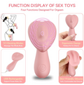 Mushroom Head Orgasm Private Parts Massage Vibrators - detail view