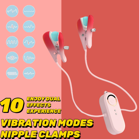 SM Electric Remote - Controlled Vibrating Nipple Clamp - additional view