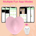 Heart - Shaped APP and Remote Control Vibrator - additional view