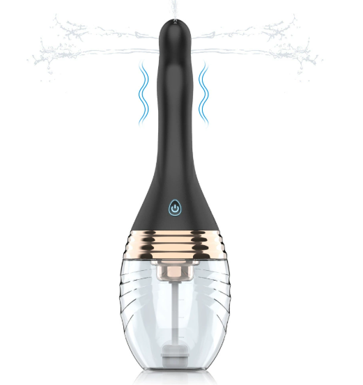 Electric Water Spray Vibrating Enema for Anal - alternate view