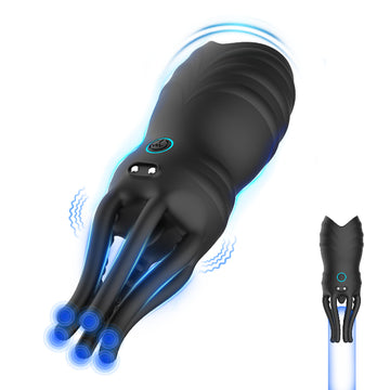 Octopus glans penis training vibrator