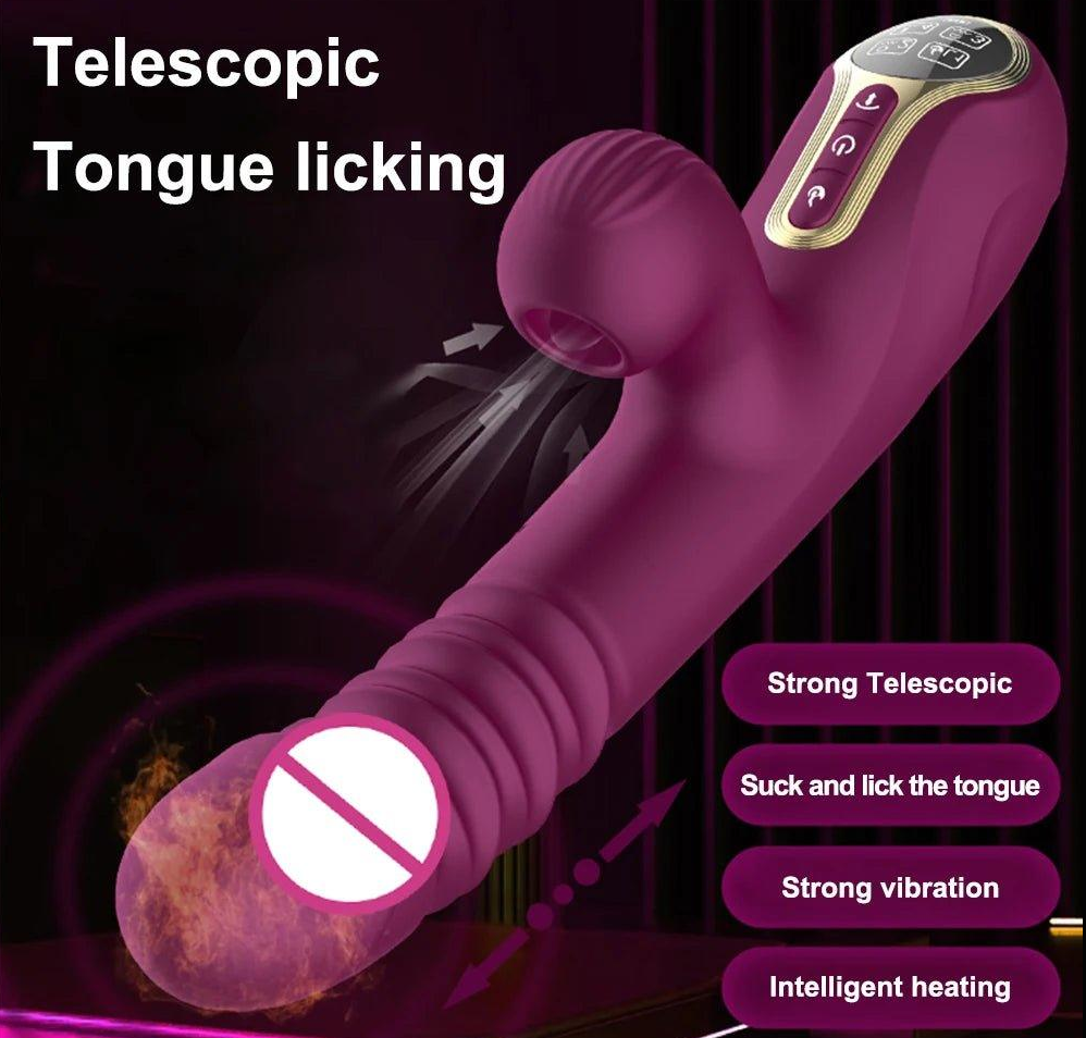 Thrusting Pushing Vibrator - additional view