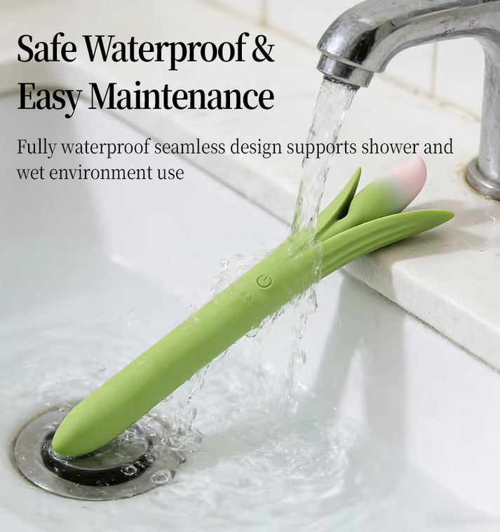 Liquid Silicone Sprouting Vibrator for Women, Flexible G-spot Stimulation, Dual Internal and External Vibration — view 5