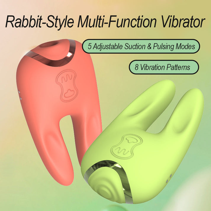 Versatile Rechargeable Vibrator with Multiple Vibration, Pulsing & Suction Modes-Adult Novelty Toy — view 6