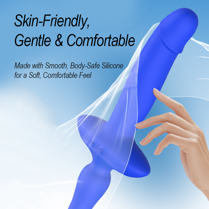 Retractable Vibrator with Creative Design-10 Vibration Modes for Wearable & Intimate Use — view 6